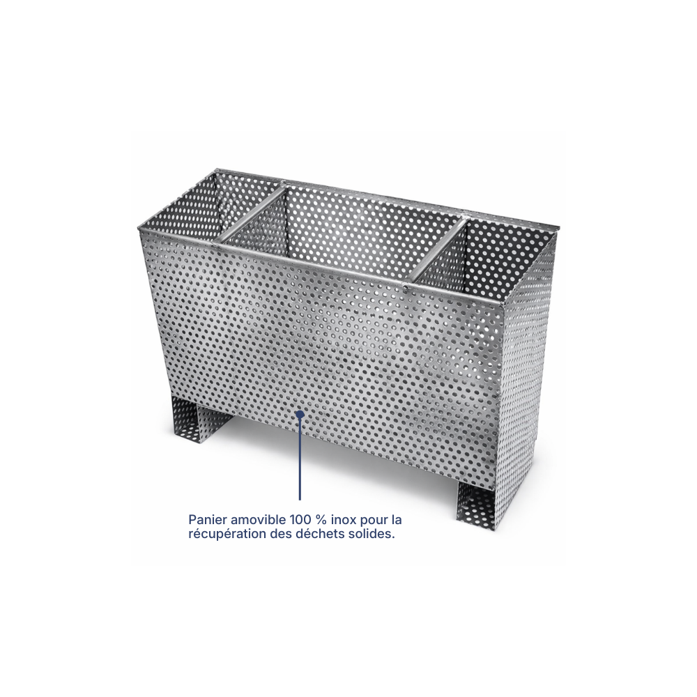 Séparateur de graisse inox 40L vue 6